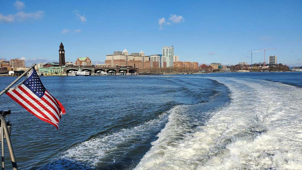 crucero por el río Hudson