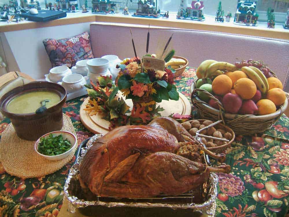 Comida típica de Acción de Gracias