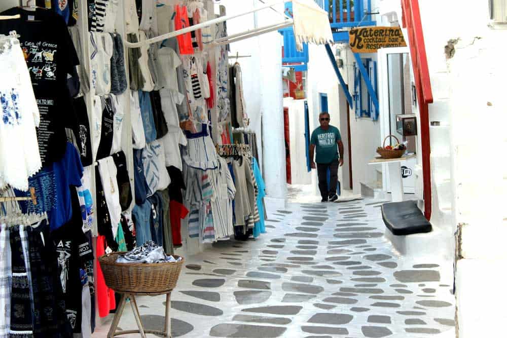 mercado local en Grecia